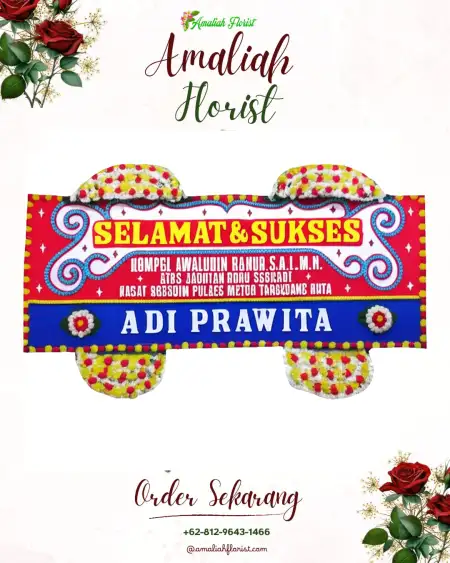 Papan Bunga Ucapan Selamat Koto Tangah